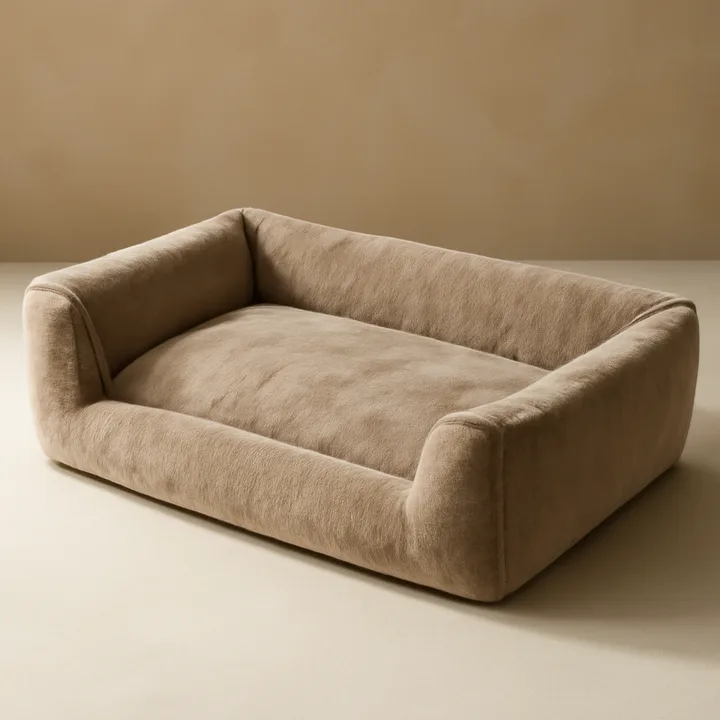 Orthopedic Bolster Pet Sofa Bed