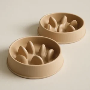 Silicone Slow Feed Bowl Set