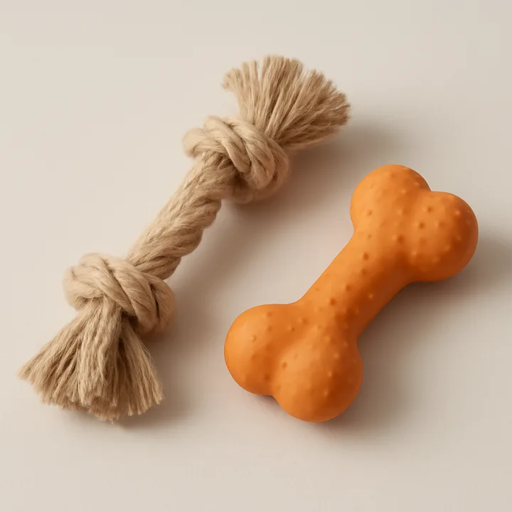 Rope and Latex Chew Duo