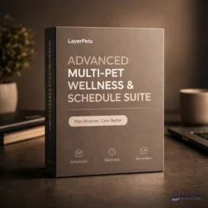 Advanced Multi-Pet Wellness & Schedule Suite