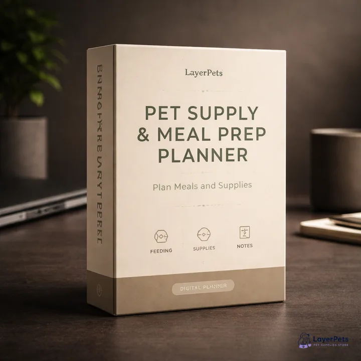 Pet Supply & Meal Prep Planner