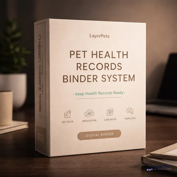 Pet Health Records Binder System